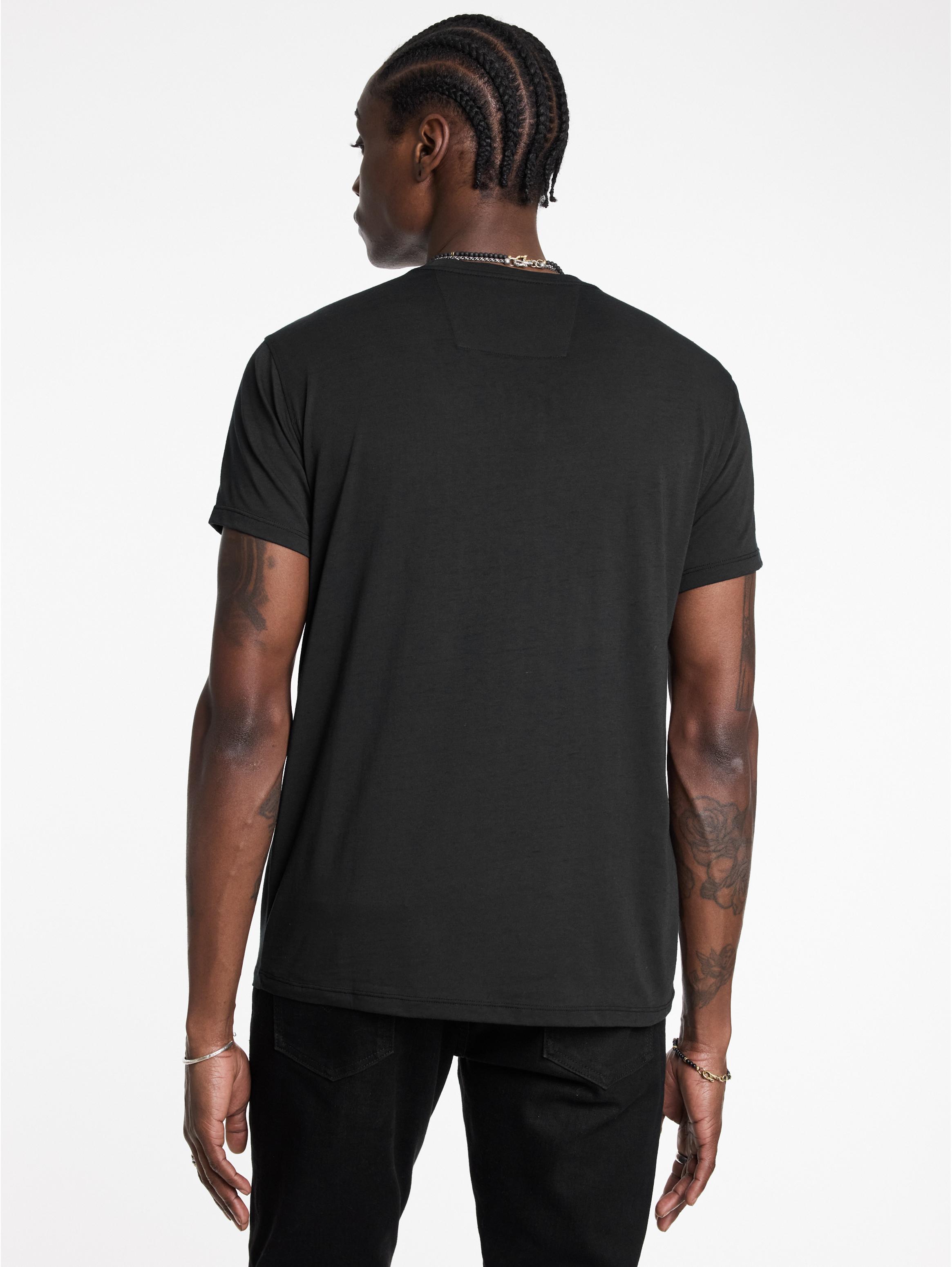 PEACE EMBROIDERY TEE | John Varvatos