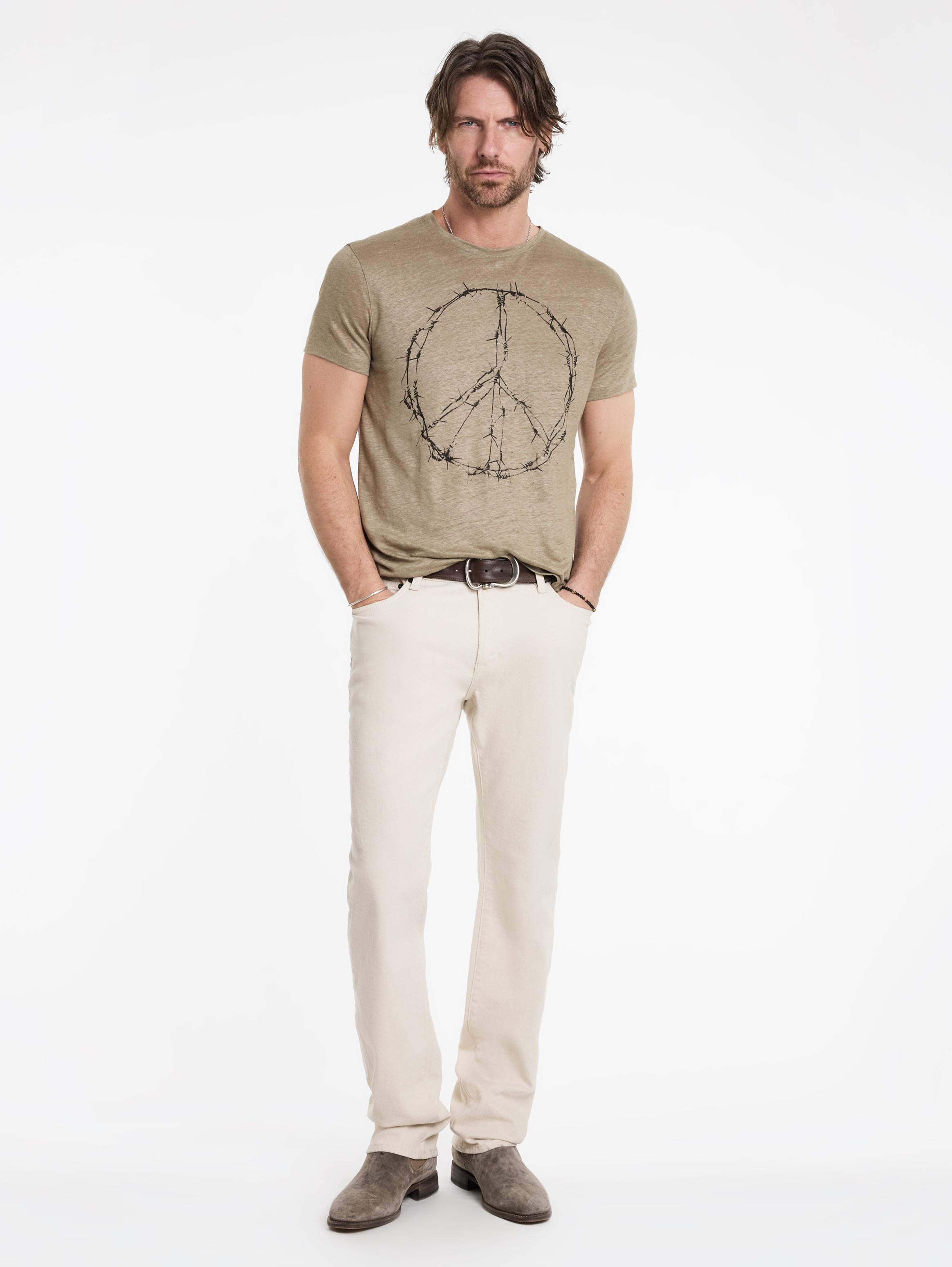 BARBED WIRE PEACE TEE image number 4