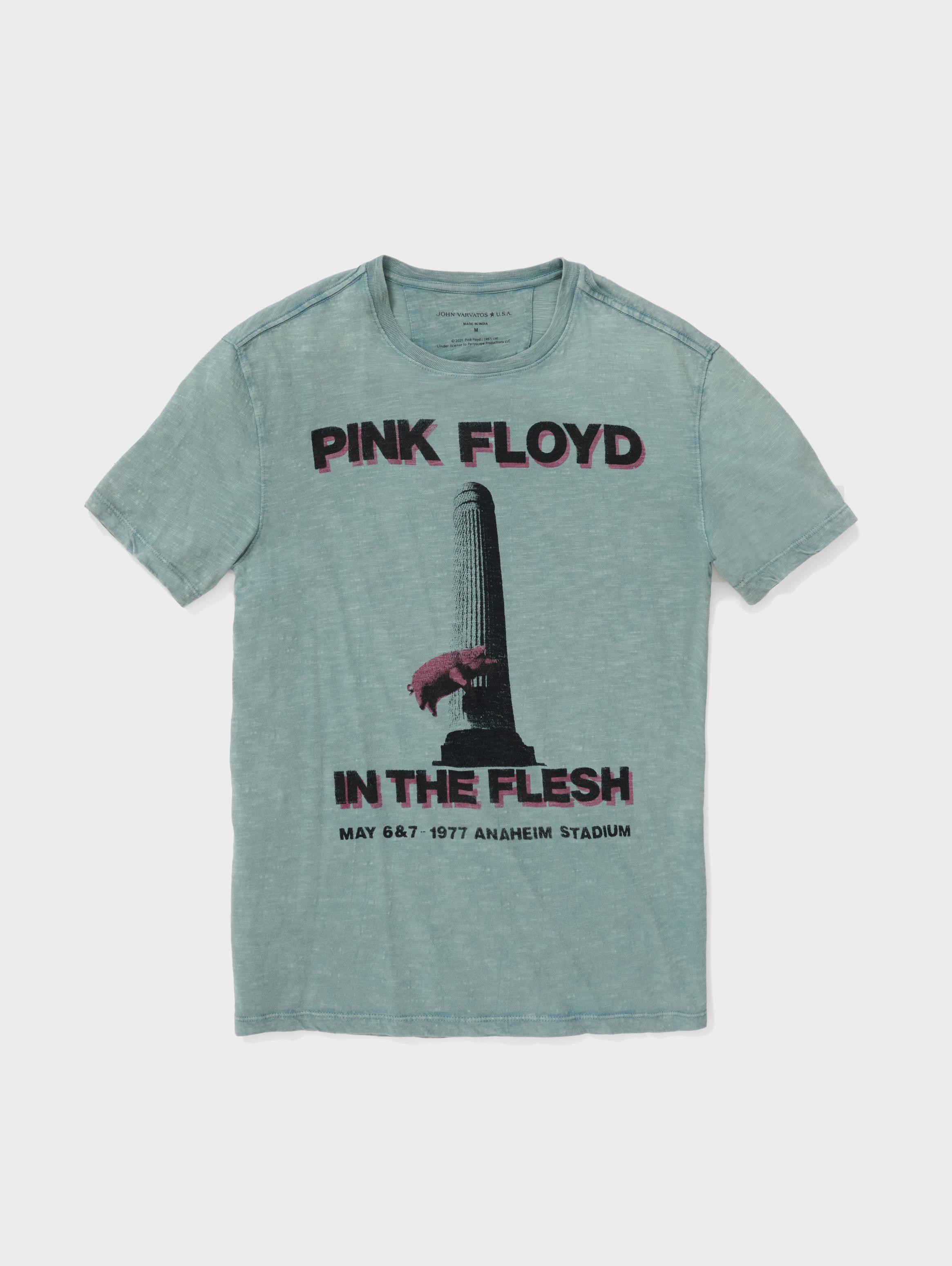 PINK FLOYD IN THE FLESH CREW NECK TEE image number 3
