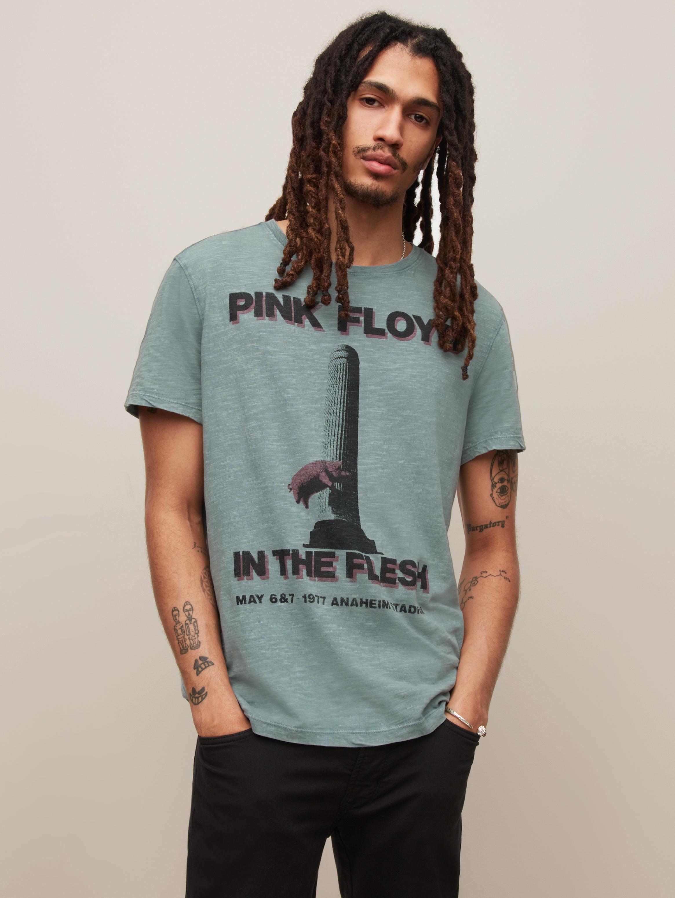 PINK FLOYD IN THE FLESH CREW NECK TEE image number 5