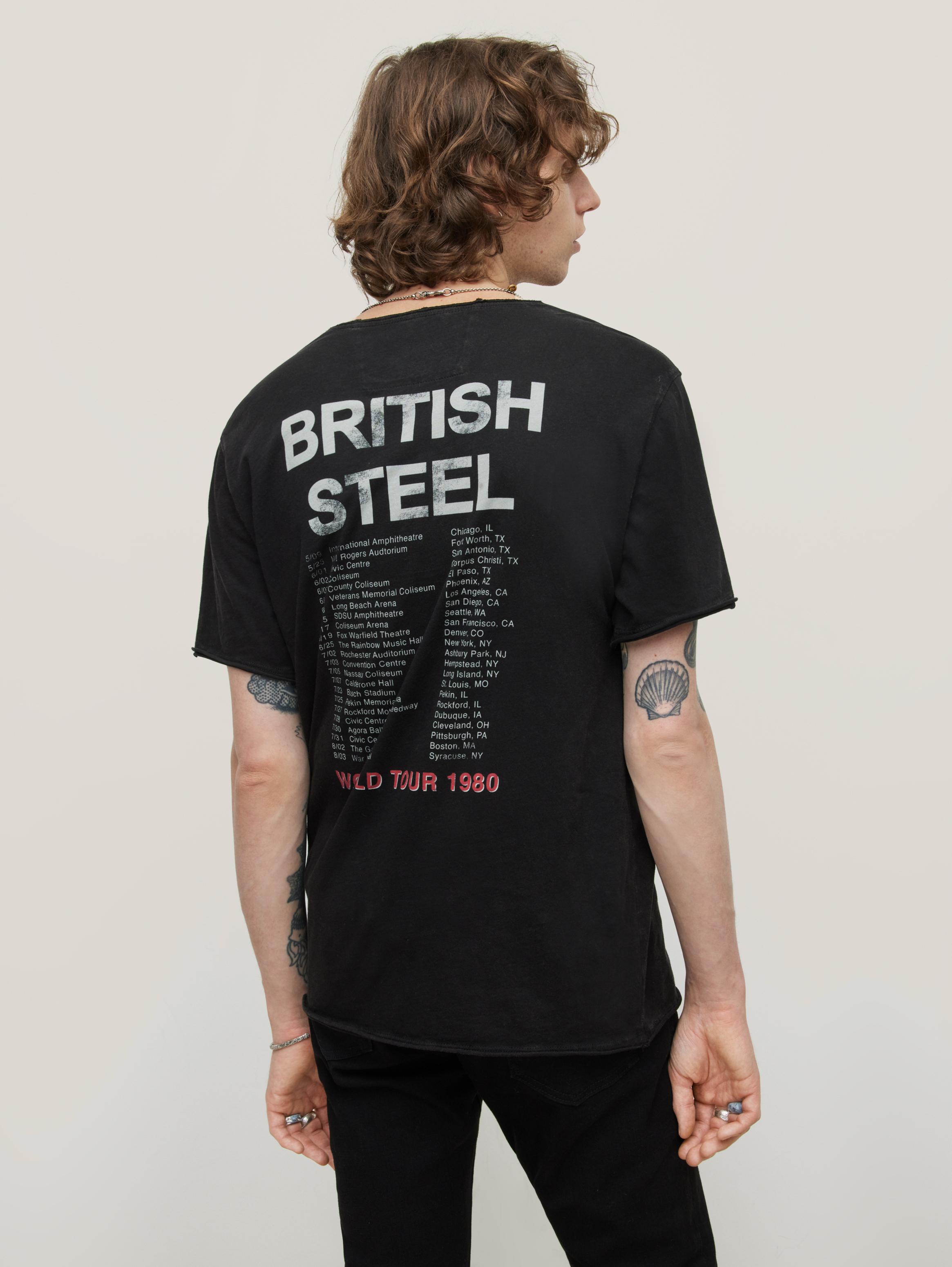 JUDAS PRIEST BRITISH STEEL TEE image number 2