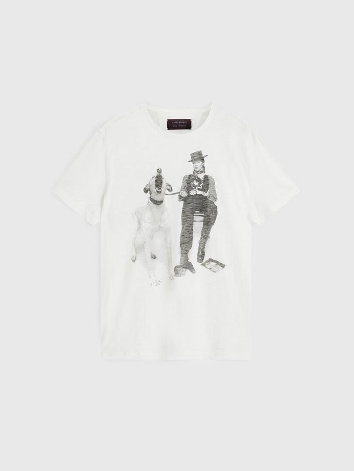 BOWIE WITH DOG TEE image number 1