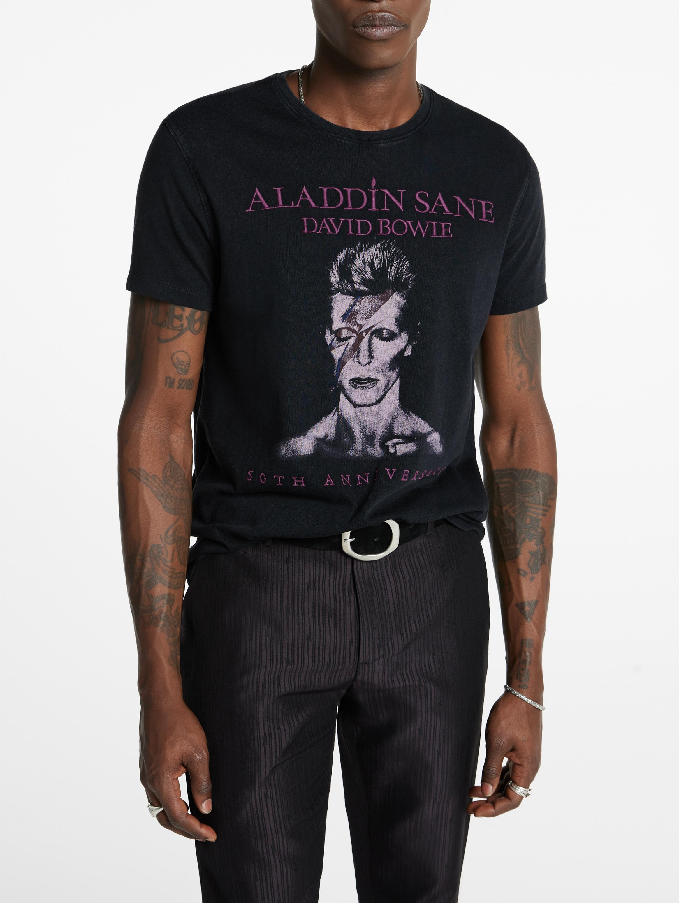 BOWIE ALADDIN SANE TEE | John Varvatos