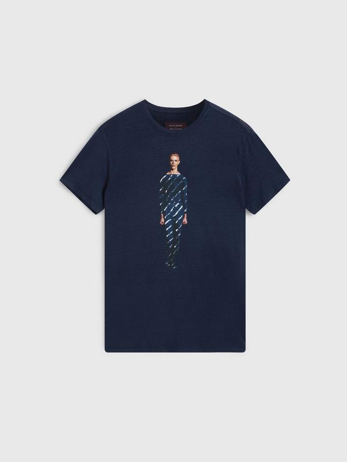 BOWIE BLUE TEE