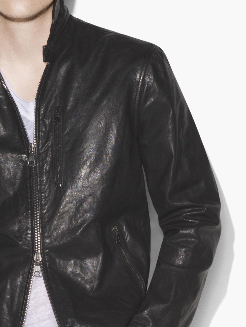 CLASSIC LEATHER JACKET image number 3