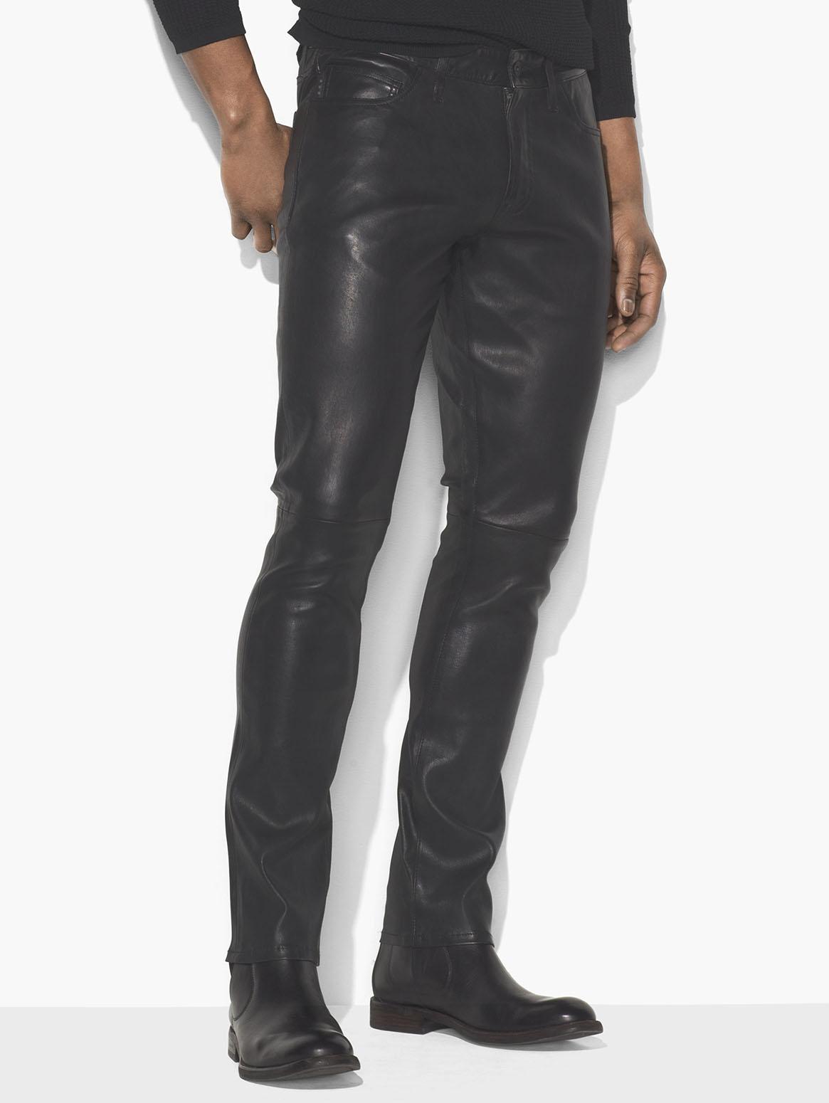 LEATHER PANT image number 1