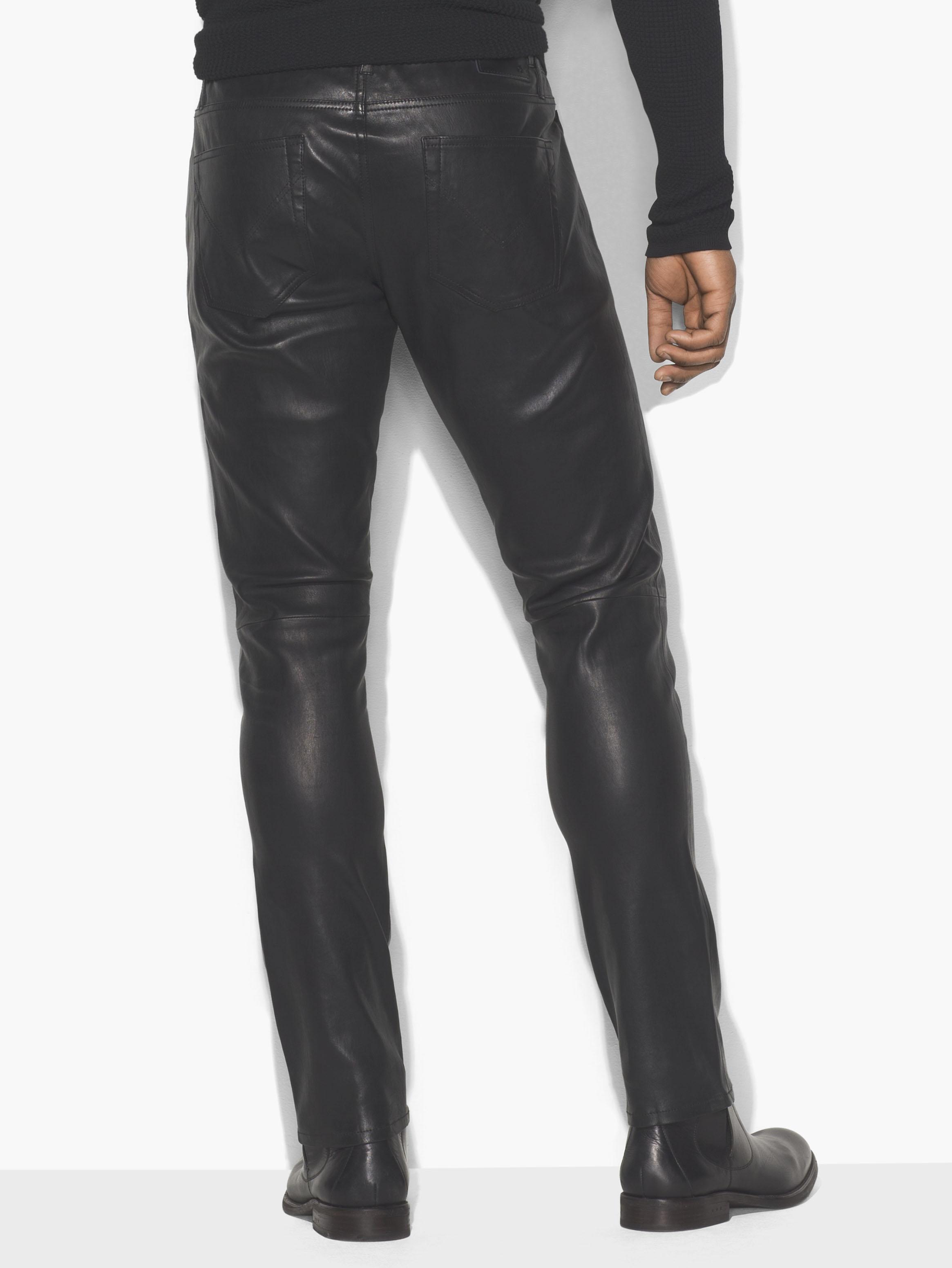 LEATHER PANT image number 2