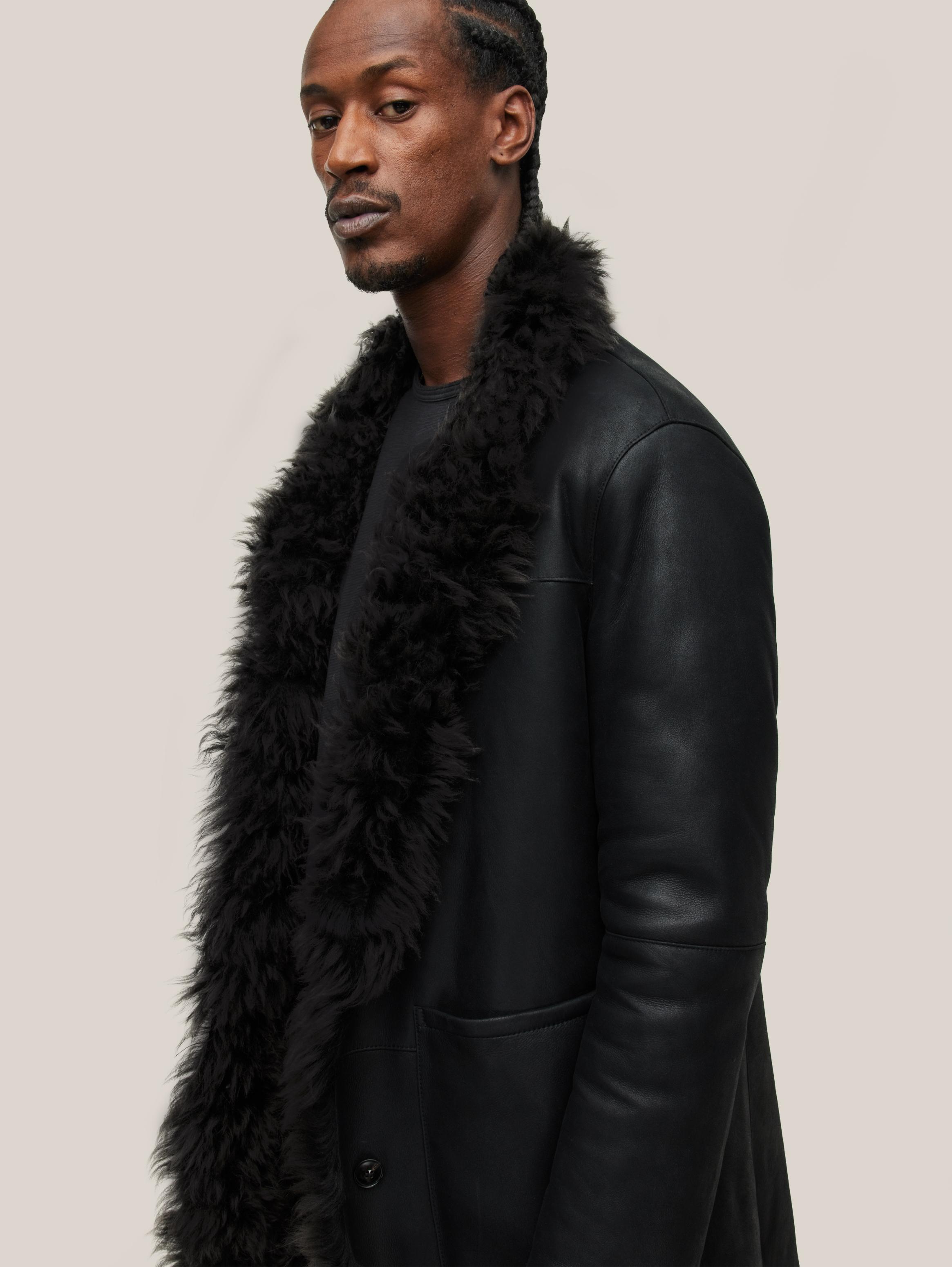 Varvatos shearling sale