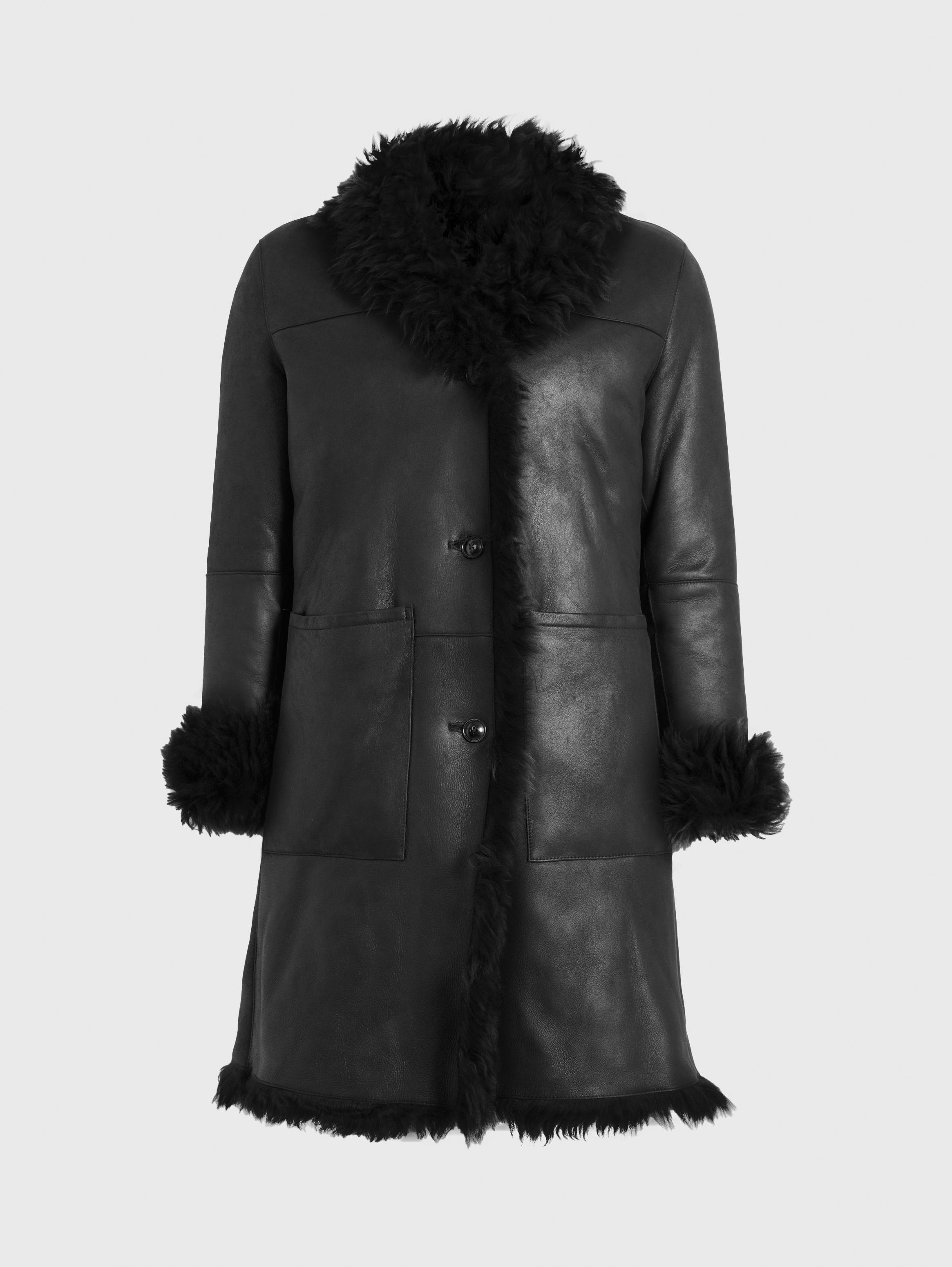 Varvatos shearling outlet