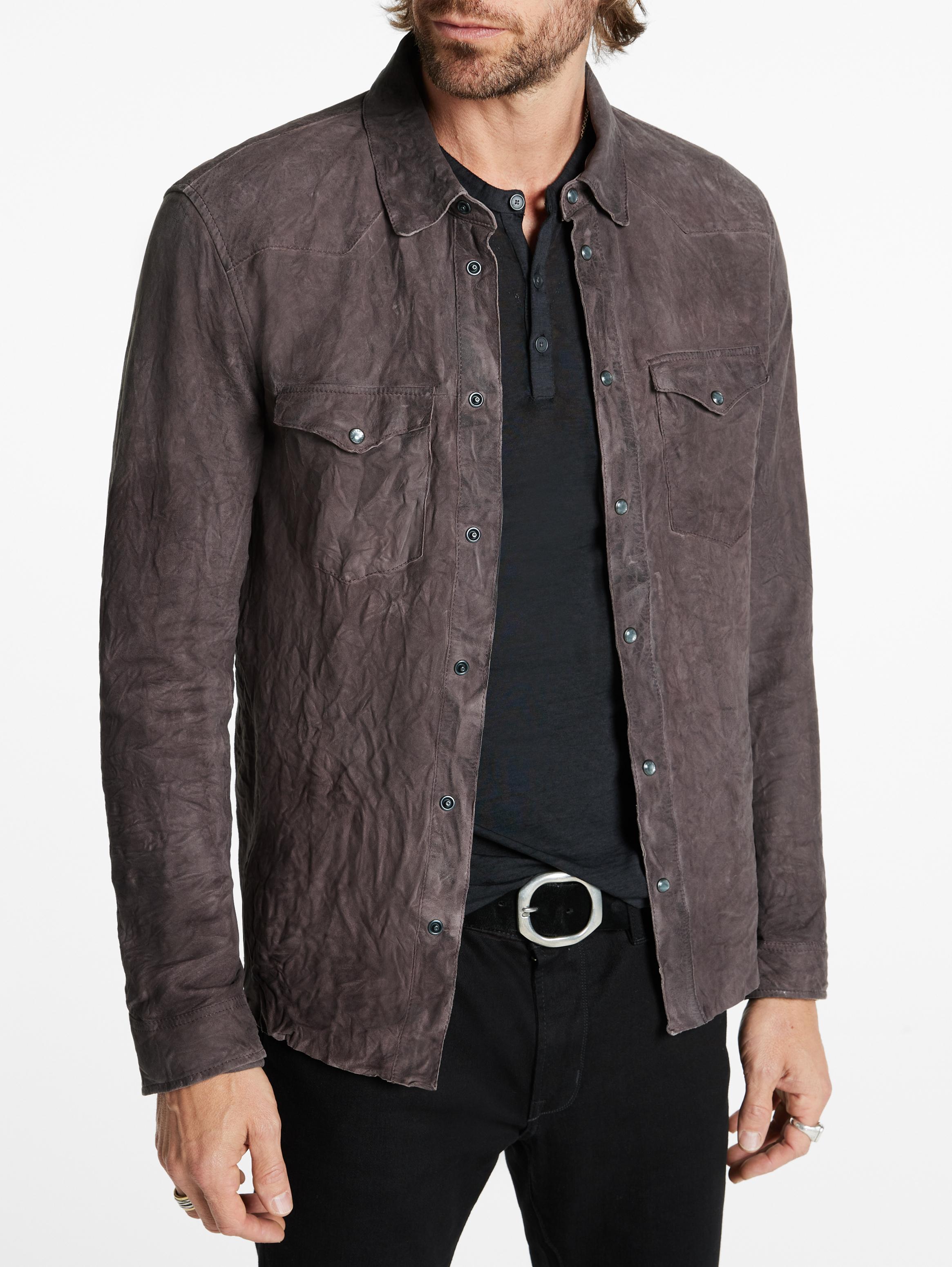 John varvatos shirt on sale jacket