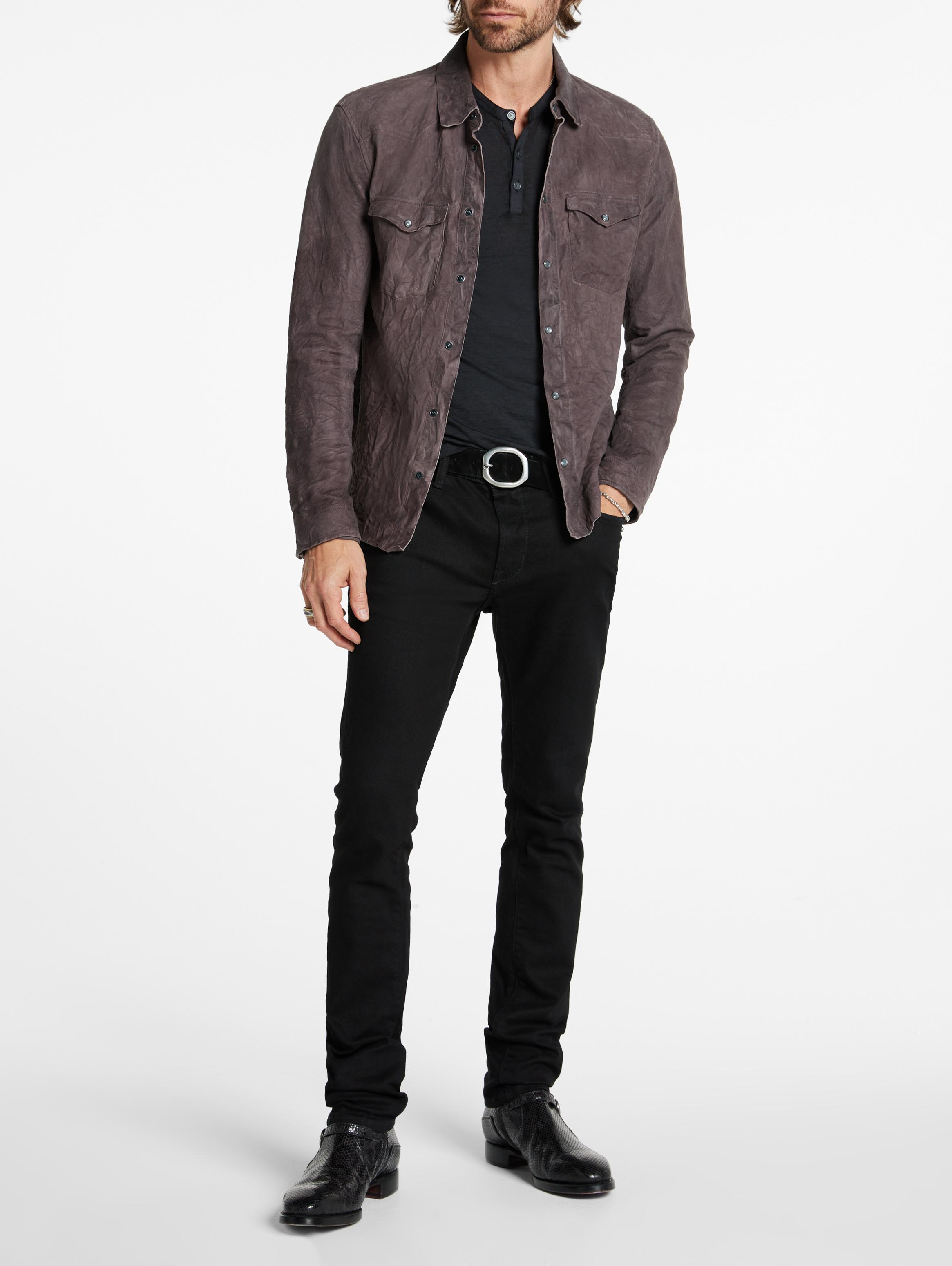 John varvatos clearance shirt jacket