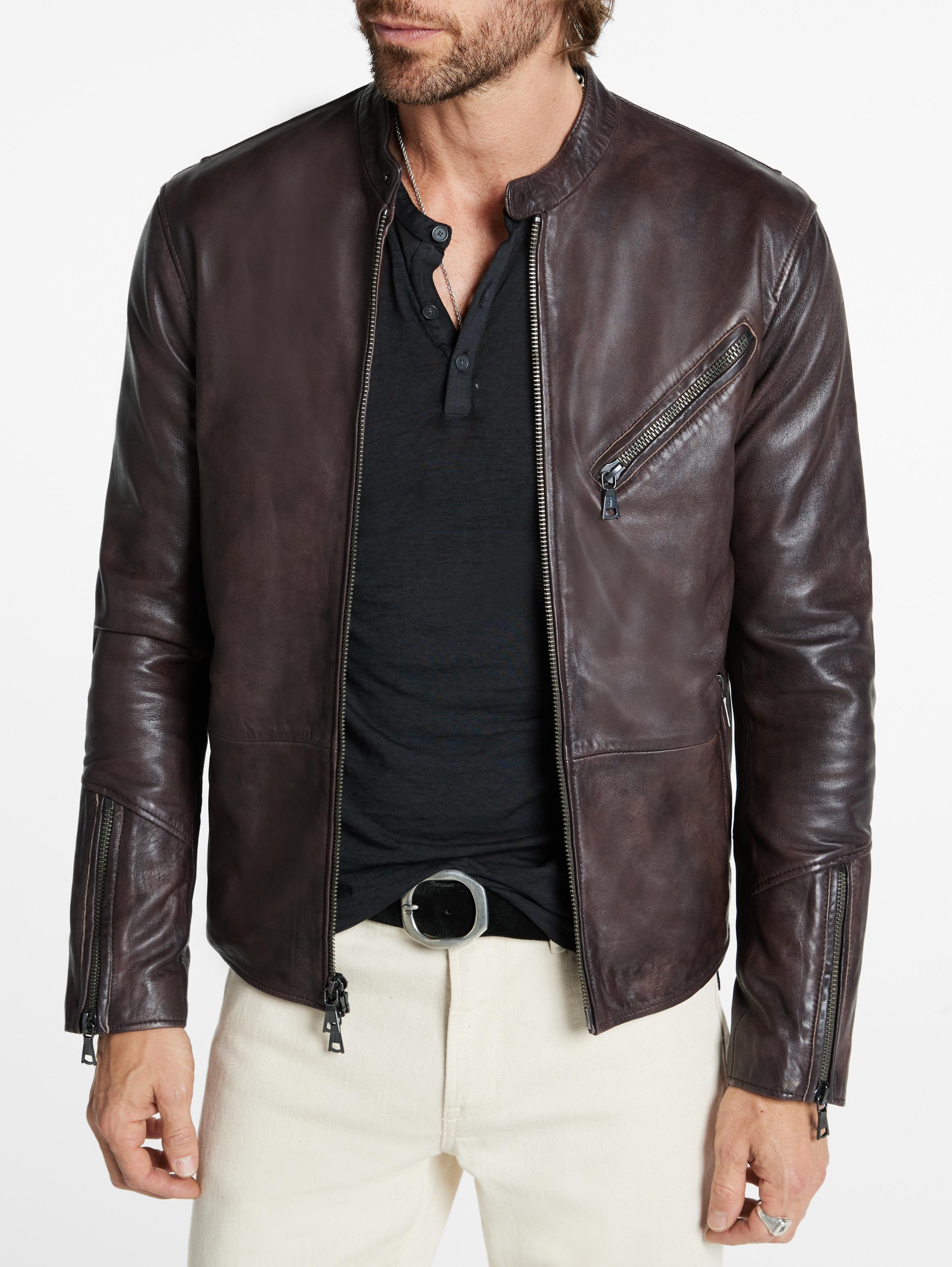 John varvatos shop racer jacket