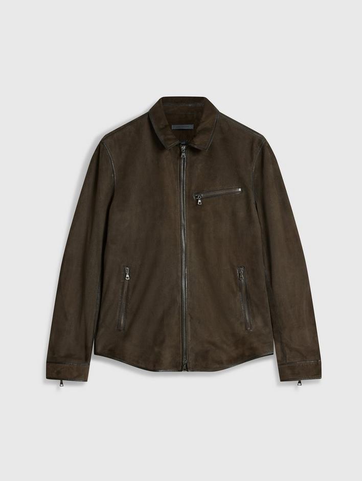 Men's Leather Jackets | Leather Shirt Jackets | John Varvatos