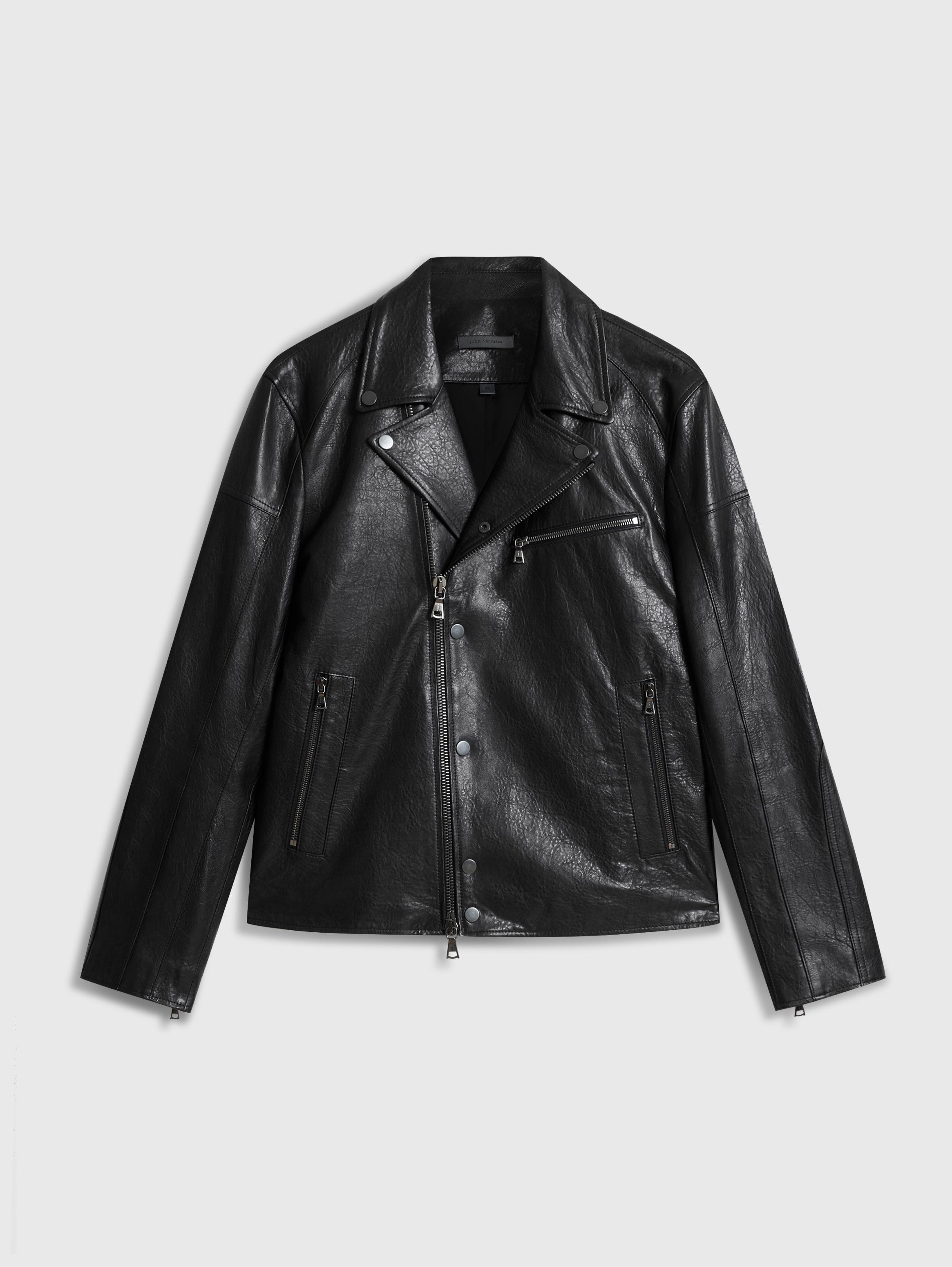 John varvatos sale leather moto jacket