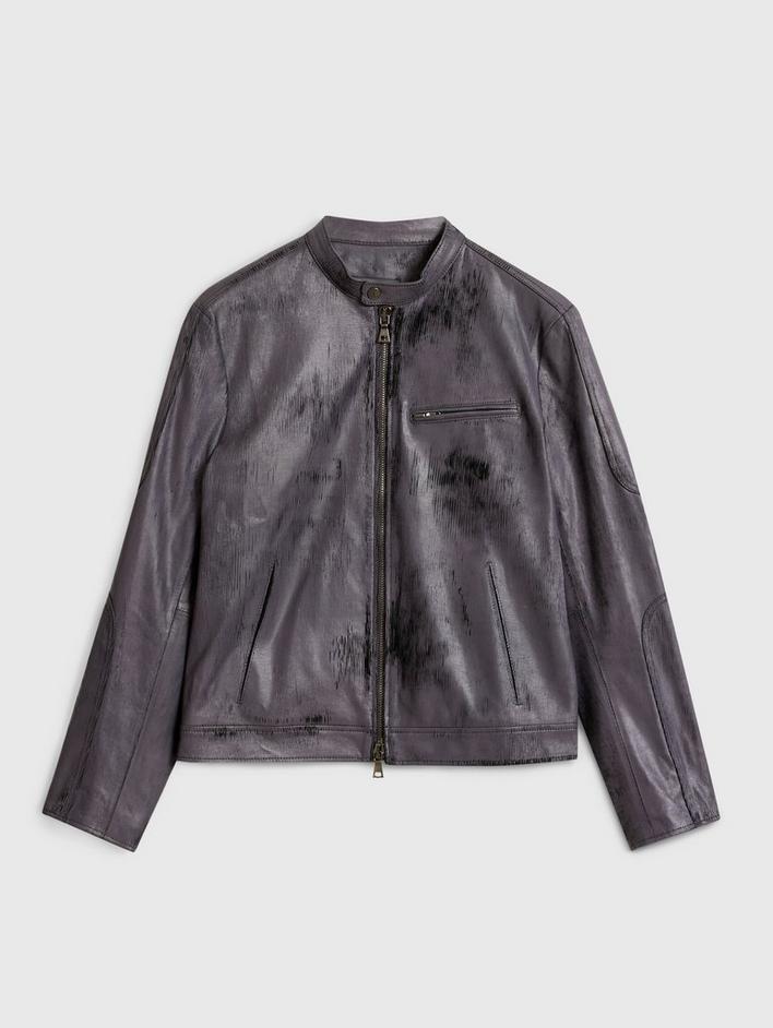 Men's Leather Jackets | Leather Shirt Jackets | John Varvatos Men's Leather Jackets | Leather Shirt Jackets | John Varvatos