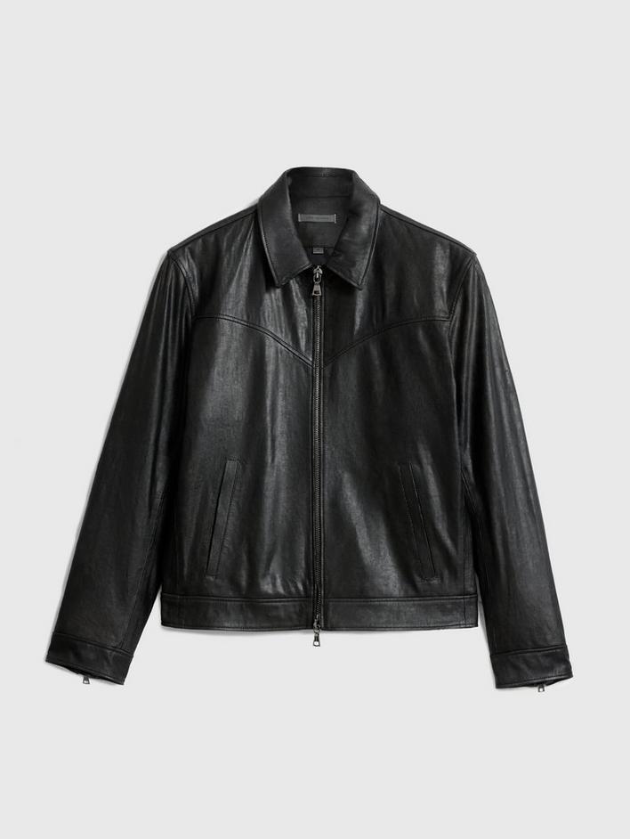 Men's Leather Jackets | Leather Shirt Jackets | John Varvatos Men's Leather Jackets | Leather Shirt Jackets | John Varvatos