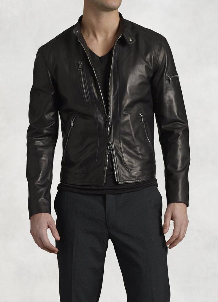 Lambskin Leather Jacket image number 1