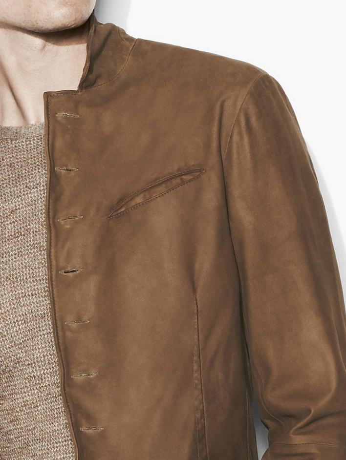 Suede Multi-Button Jacket image number 3