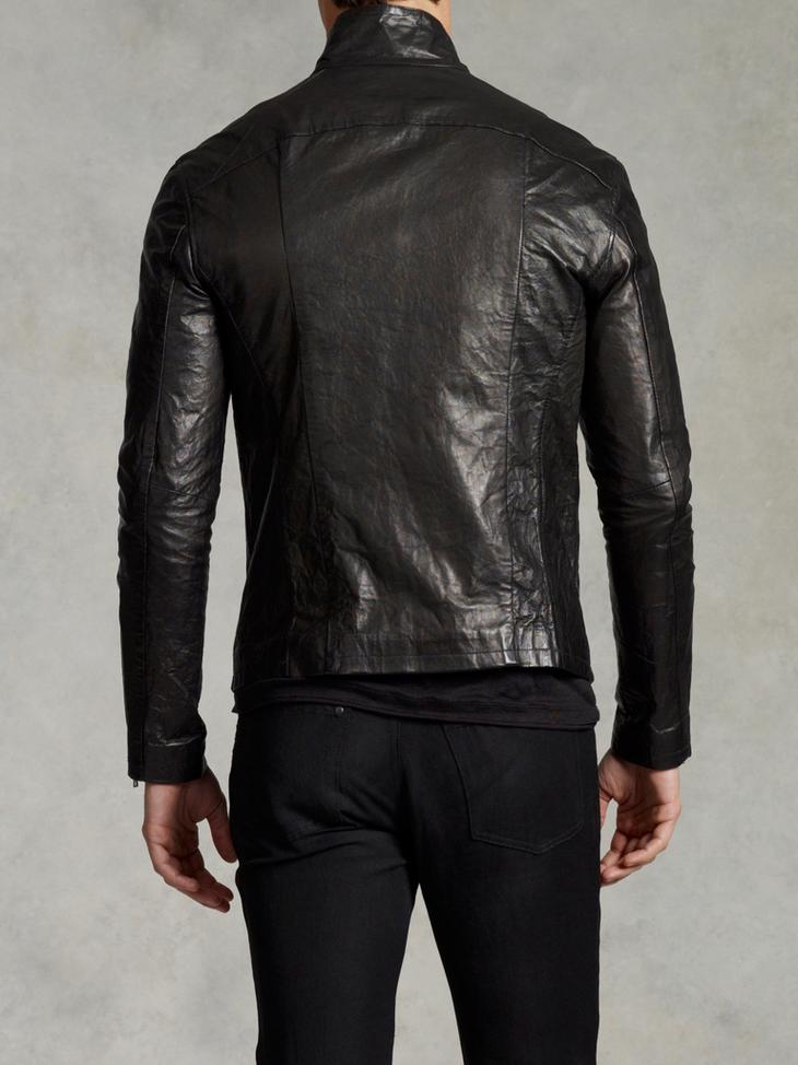 Metal Fused Leather Jacket image number 2