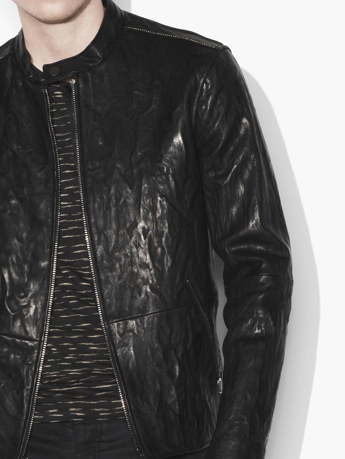 Leather Studded Jacket image number 3