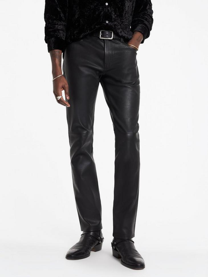 THE ROCKER LEATHER PANTS image number 2