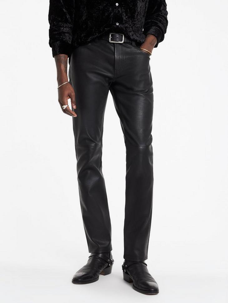 THE ROCKER LEATHER PANTS | John Varvatos THE ROCKER LEATHER PANTS | John Varvatos