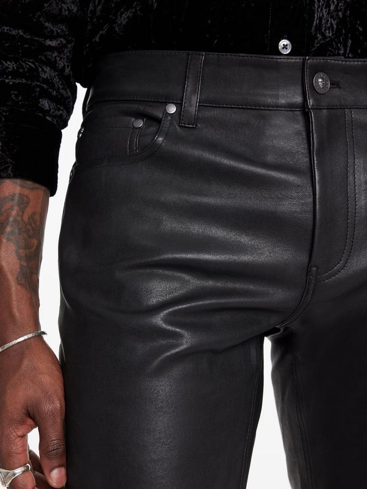 THE ROCKER LEATHER PANTS | John Varvatos