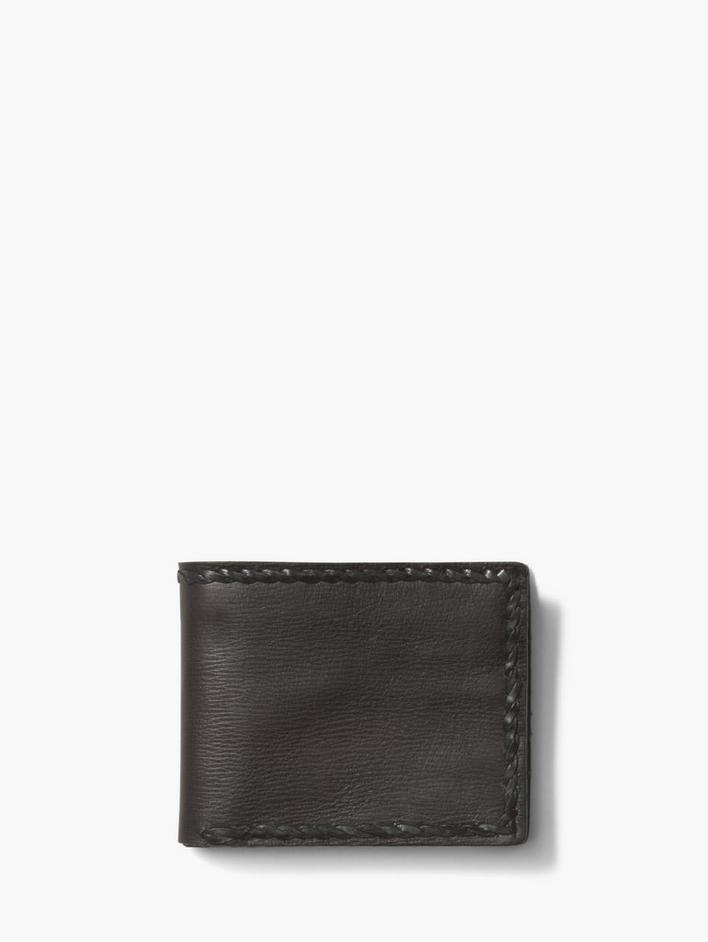 Braided Edge Slim Fold Wallet image number 1