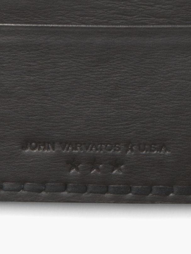 Braided Edge Slim Fold Wallet image number 2
