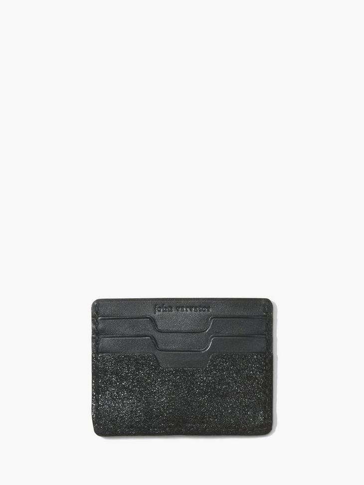 Metallic Leather Card Case image number 2