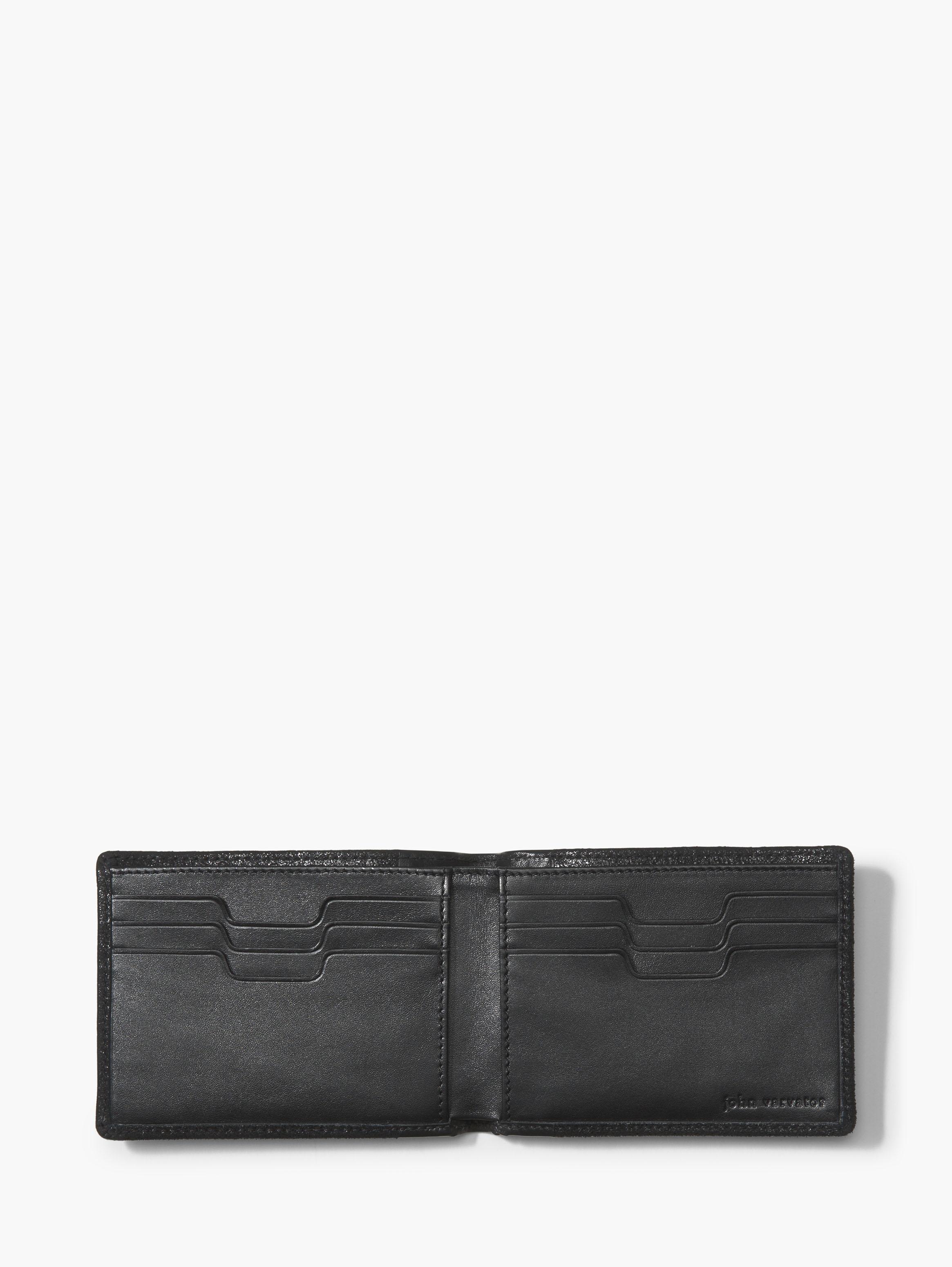 Metallic Leather Bifold Wallet image number 2