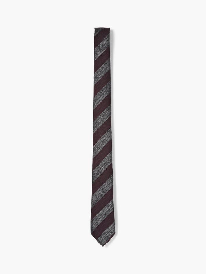 Skinny Striped Tie image number 1