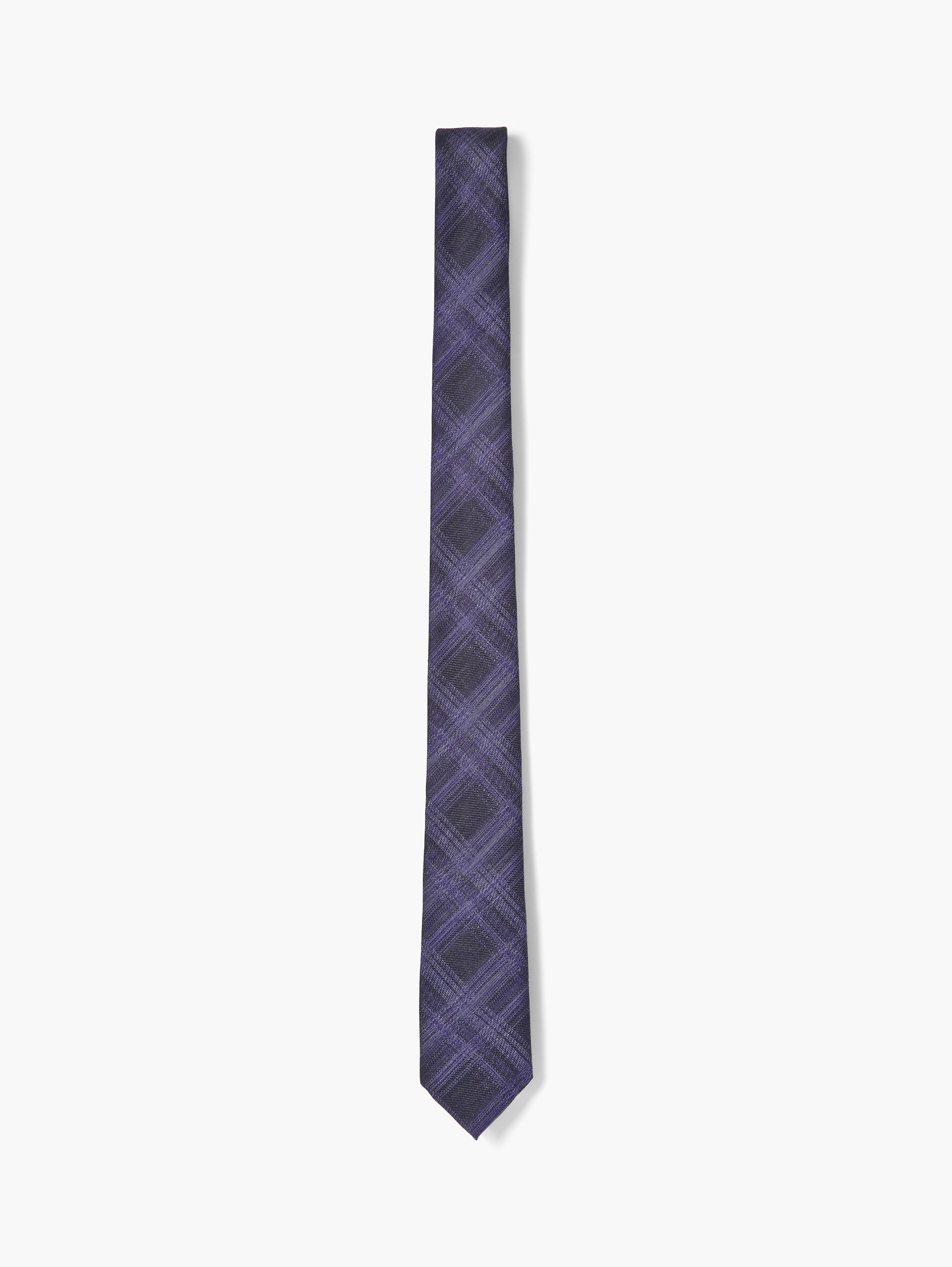 Skinny Checked Tie image number 1