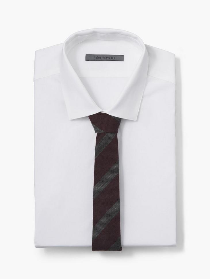 Collection Striped Skinny Tie image number 1