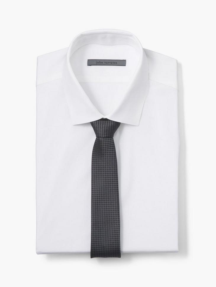 COLLECTION SKINNY HOUNDSTOOTH TIE image number 1