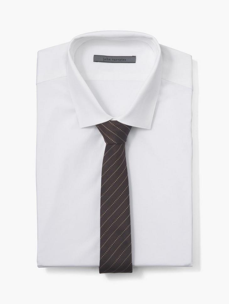 Collection Skinny Striped Tie image number 1
