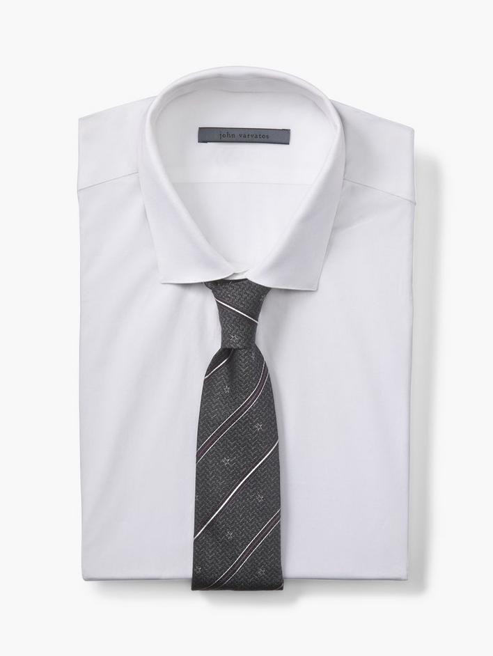 WIDE STRIPED TIE image number 2