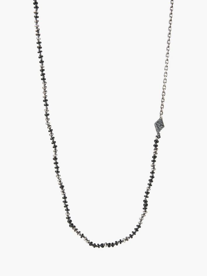 Gemstone & Silver Link Necklace image number 1