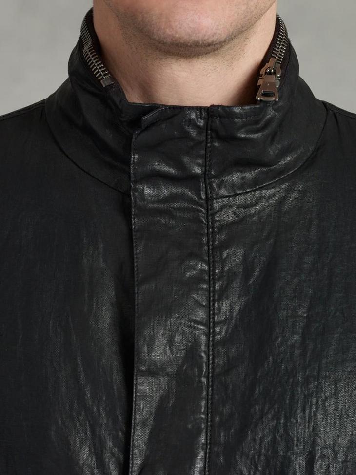 Zip & Snap Jacket With Concealed Hood image number 3