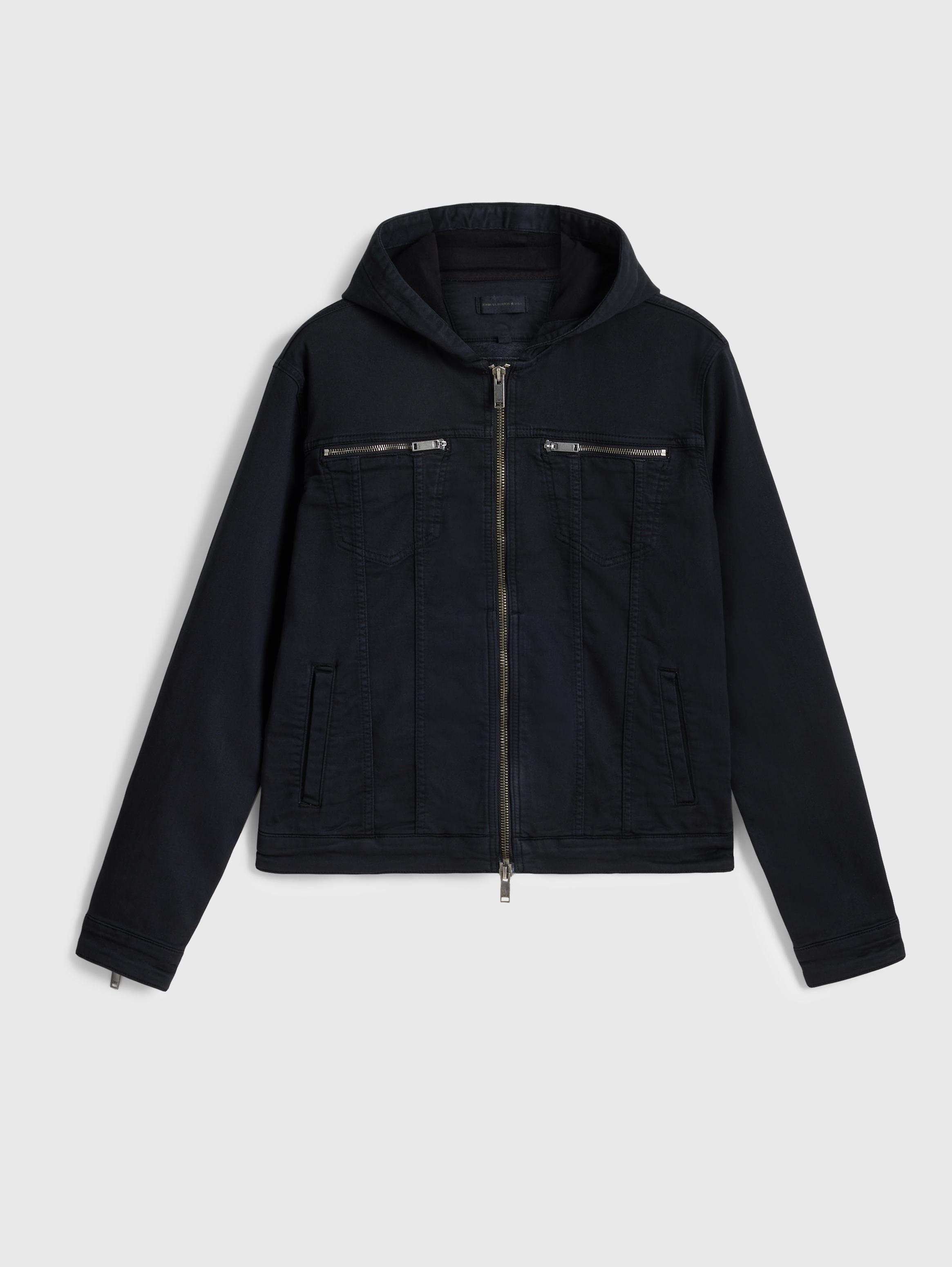 John varvatos black on sale jacket