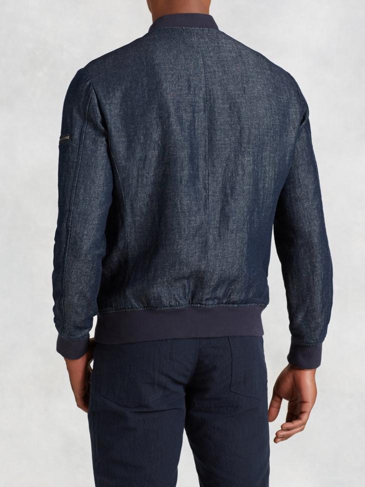 Cotton-Linen Bomber image number 2