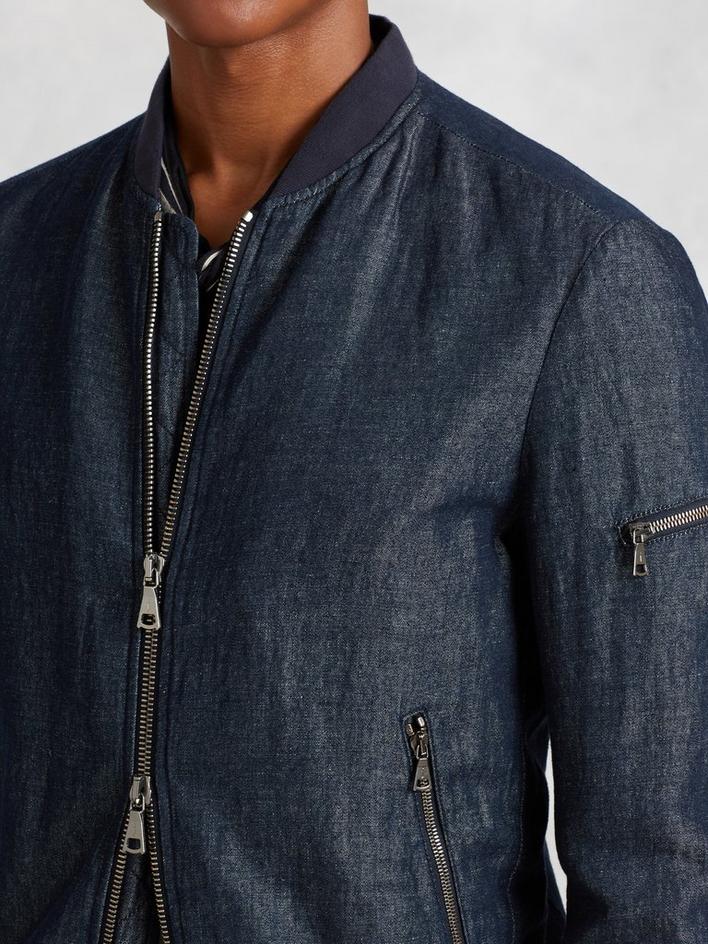 Cotton-Linen Bomber image number 3