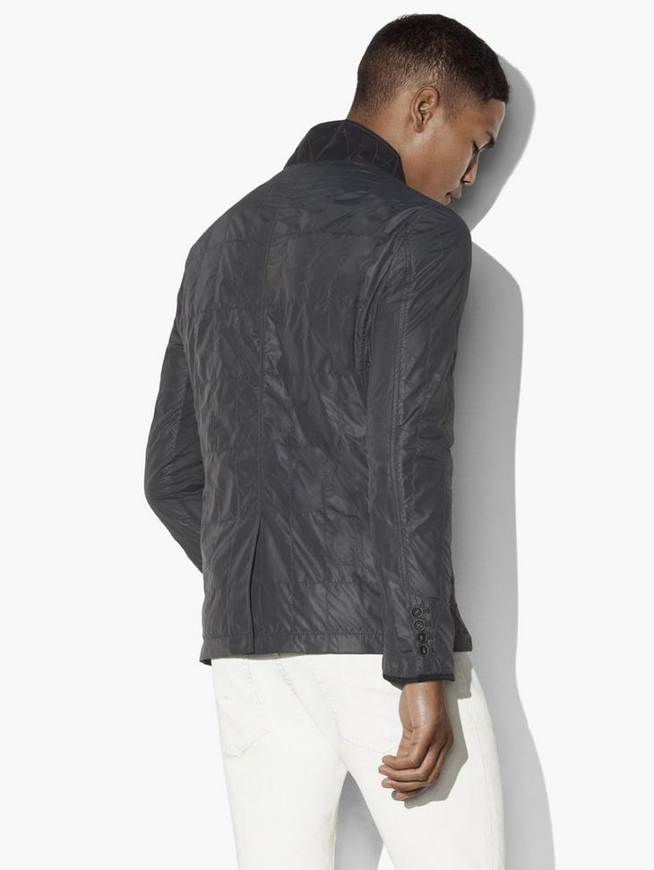 Nylon Grid-Stitched Jacket image number 2