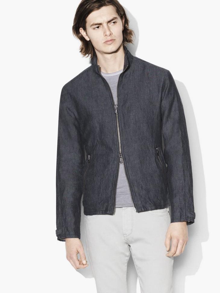 Linen Chambray Jacket image number 1