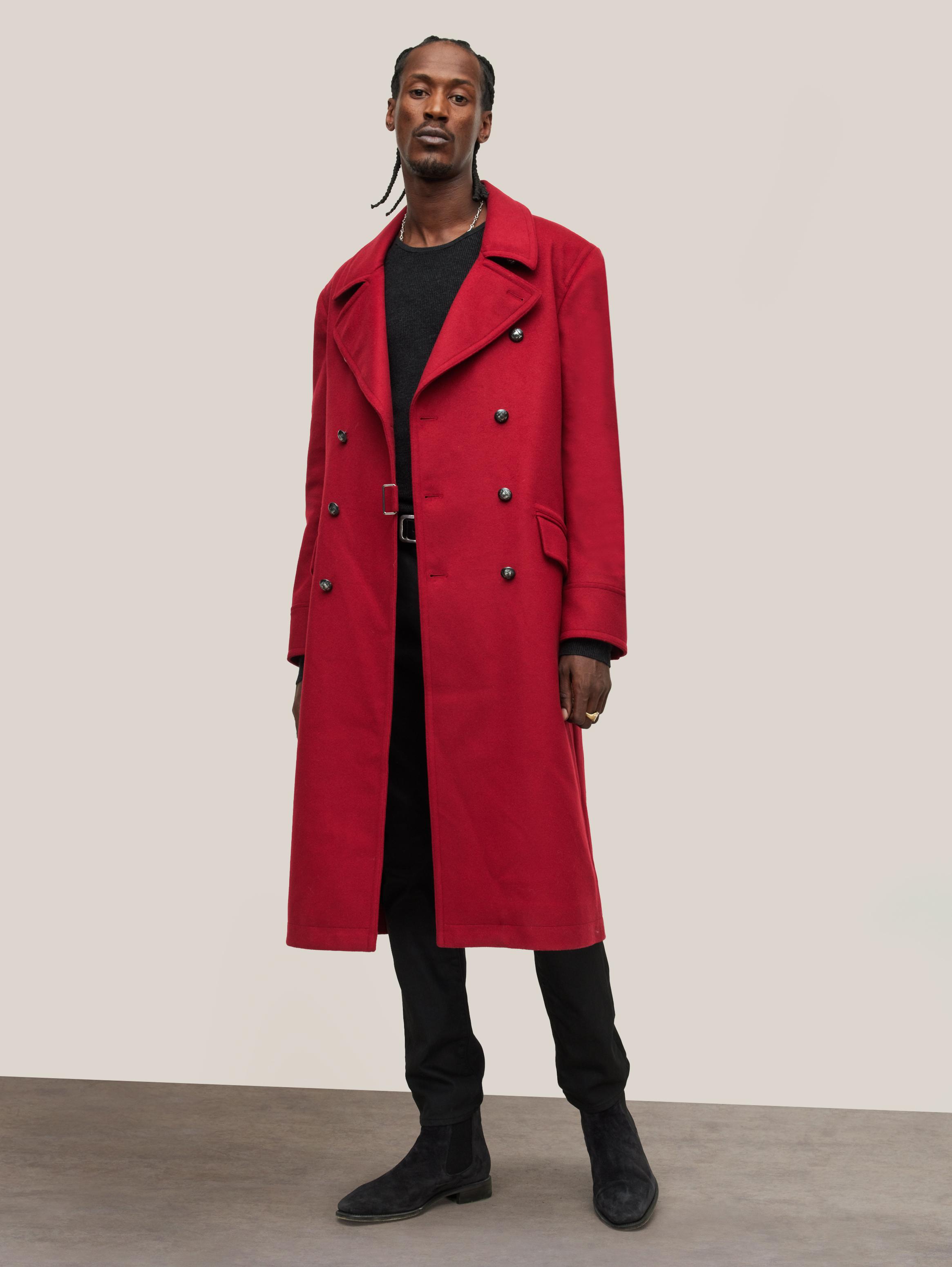 Topman hotsell red coat