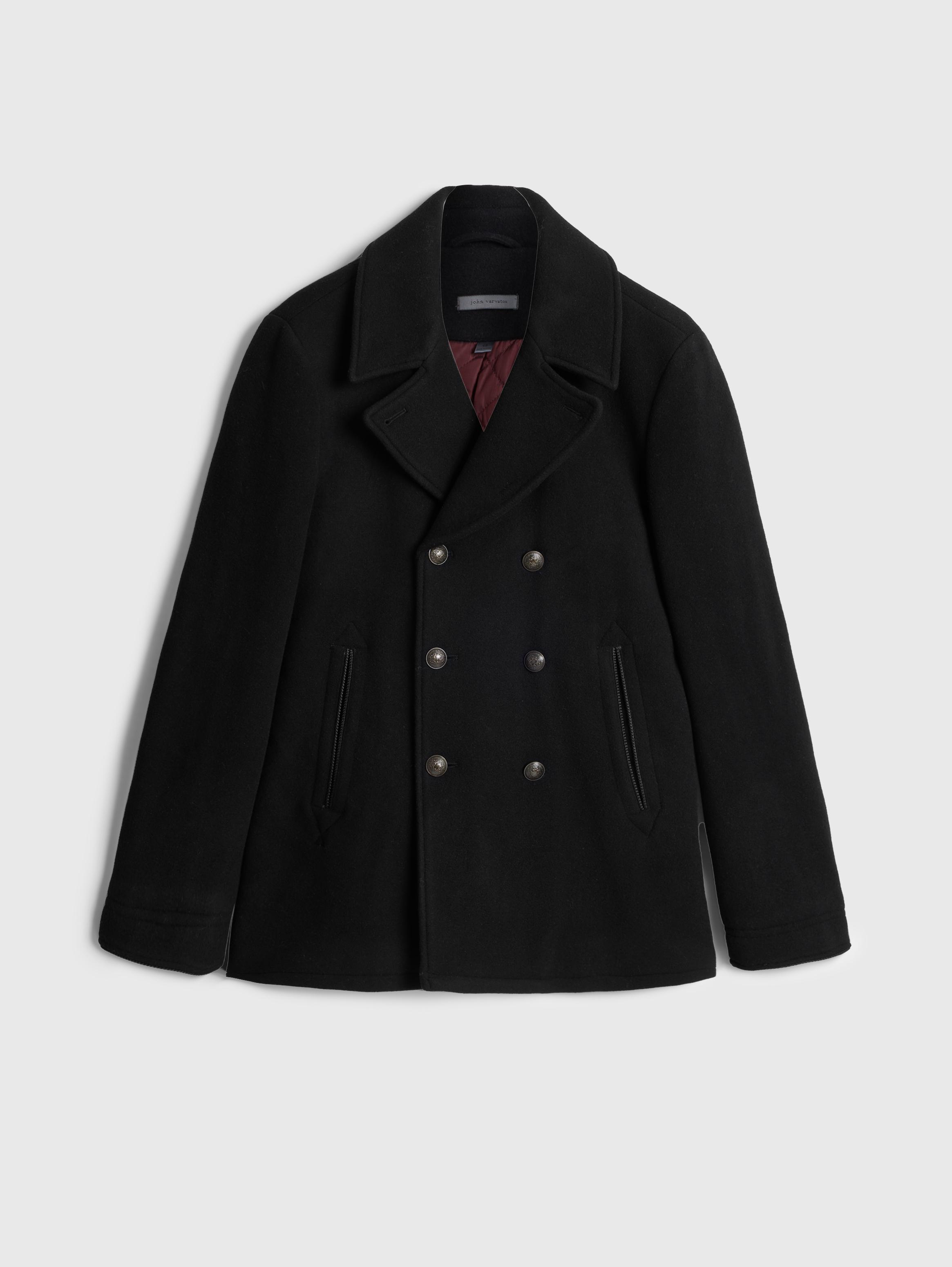 John hot sale varvatos peacoat