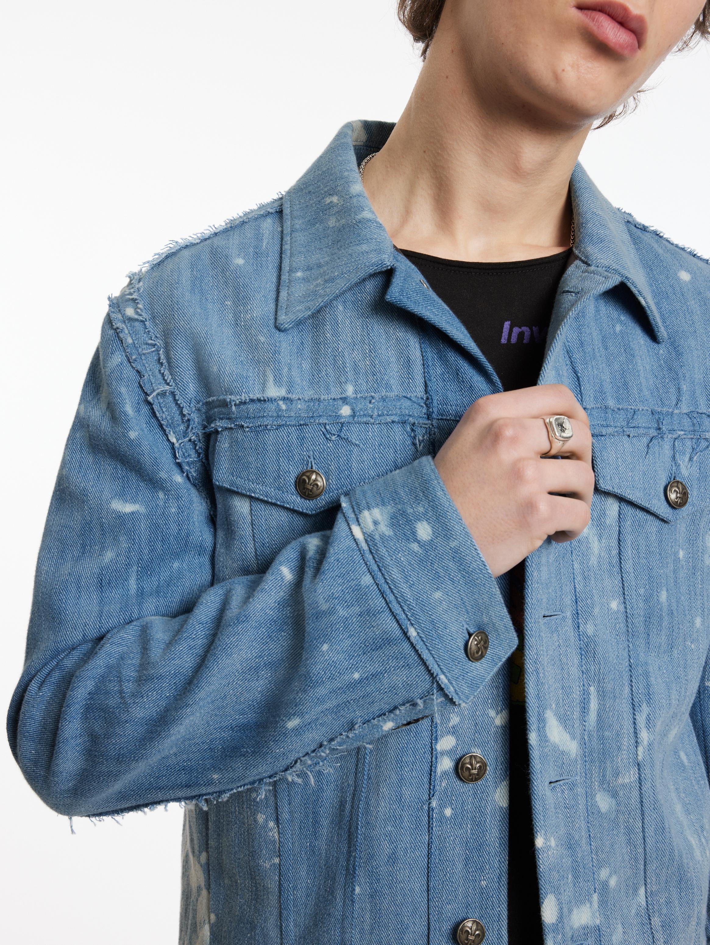 John varvatos denim trucker hot sale jacket