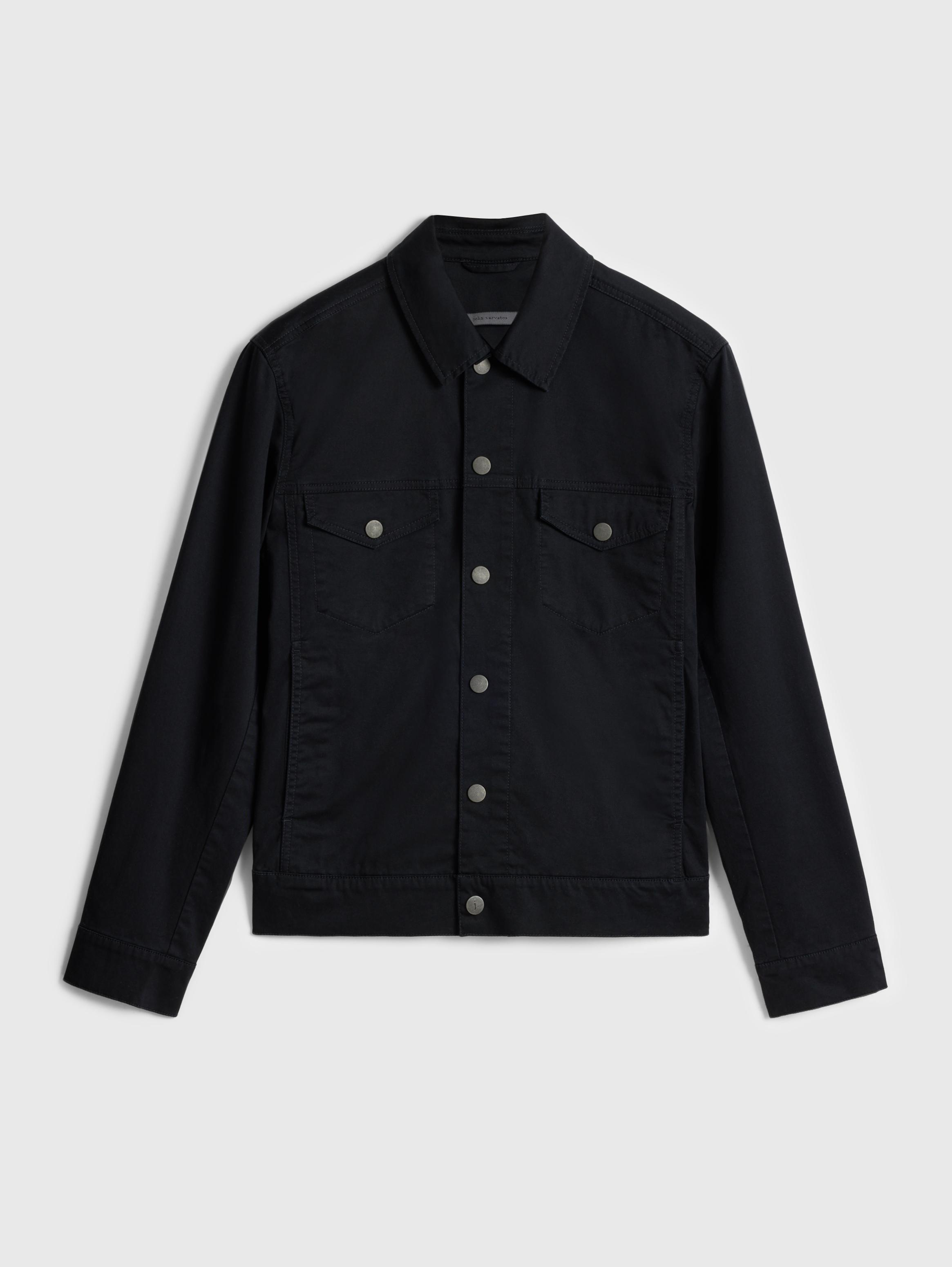 John varvatos clearance denim trucker jacket