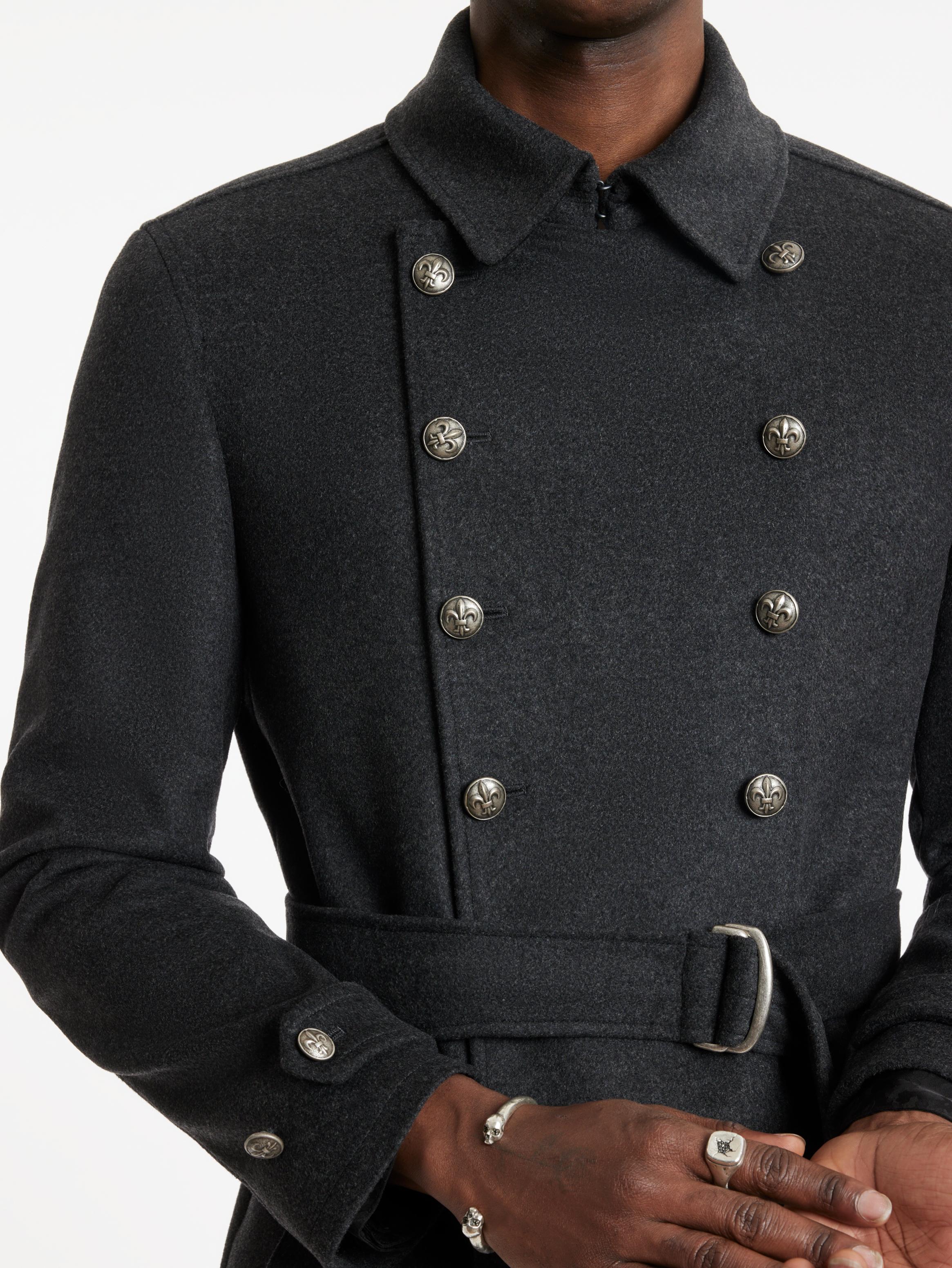 CANAL TRENCH COAT John Varvatos