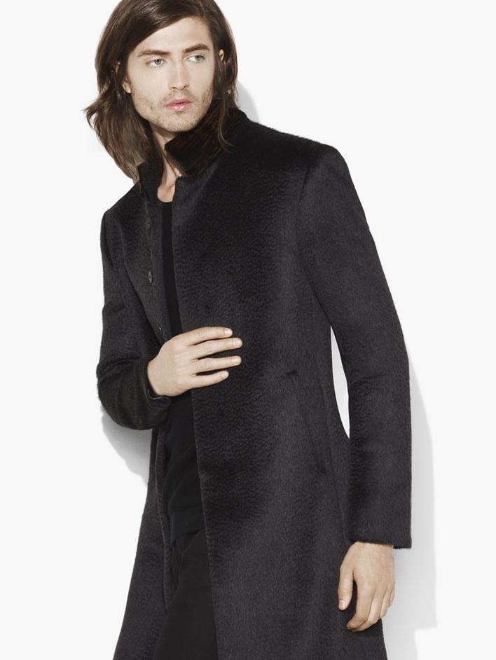Wool & Alpaca Slim Fit Coat image number 4